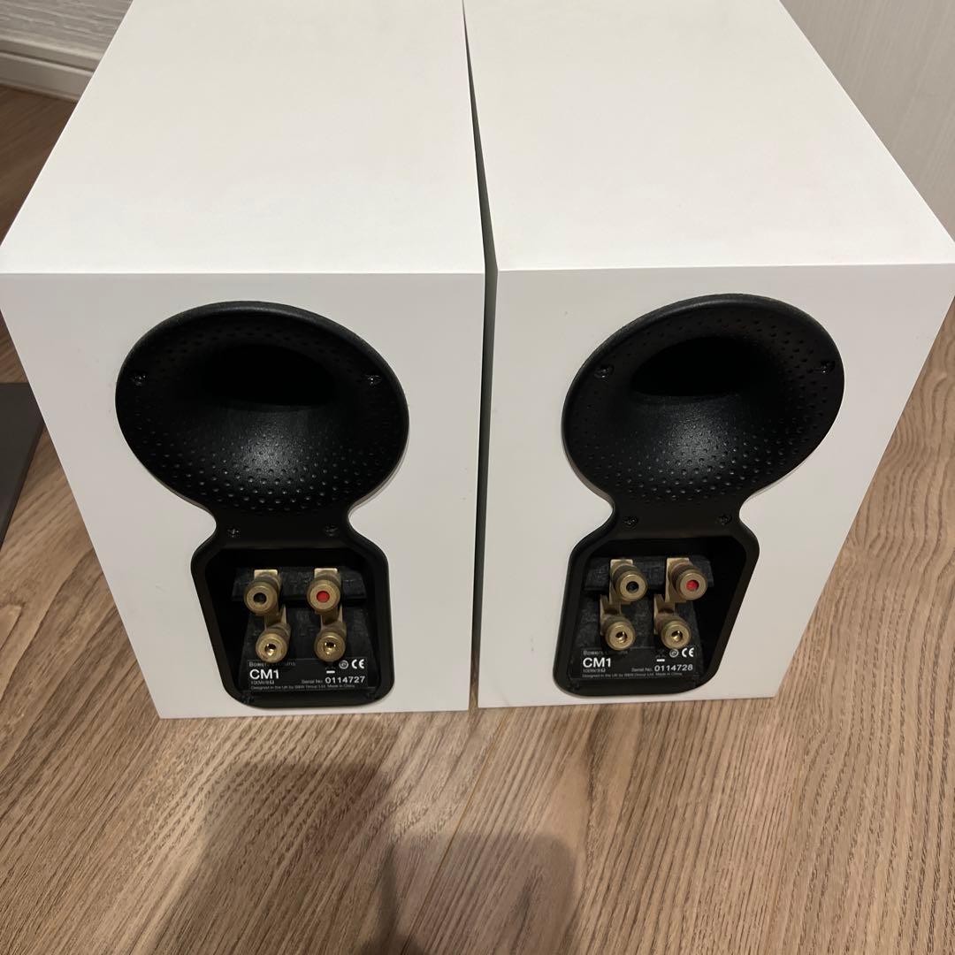 B&W Bowers & Wilkins スピーカー CM1 プレミアムホワイト