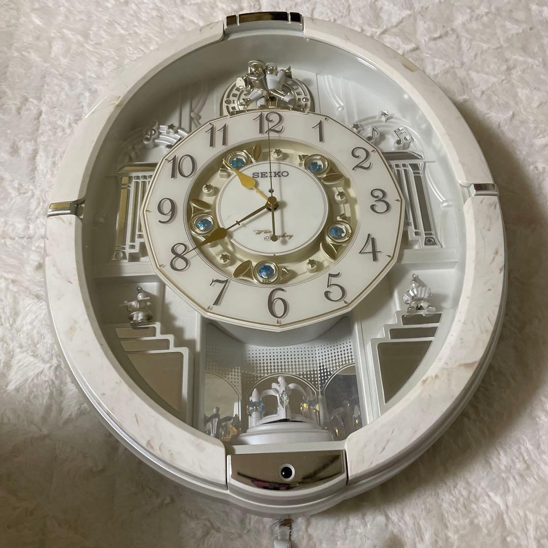 セイコー SEIKO 掛け時計 壁掛け からくり時計 RE576A 電波時計