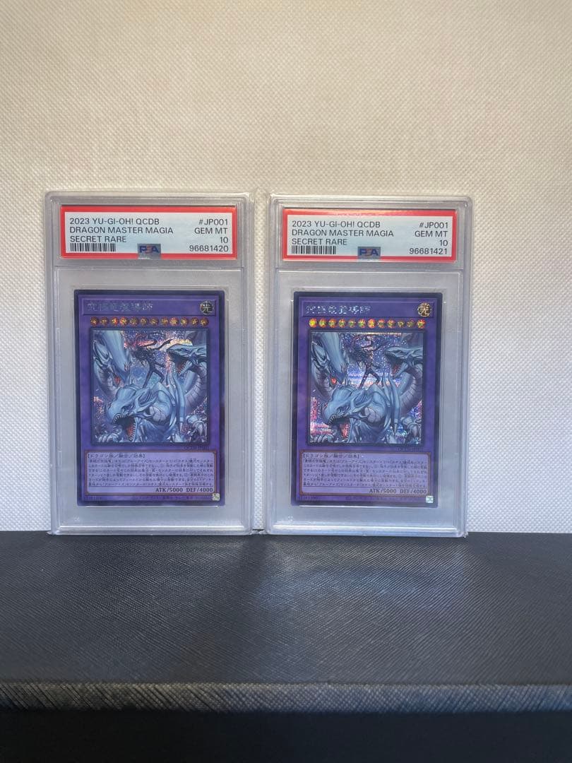 【PSA10】連番　究極竜魔導師 マスターオブドラゴンマギア