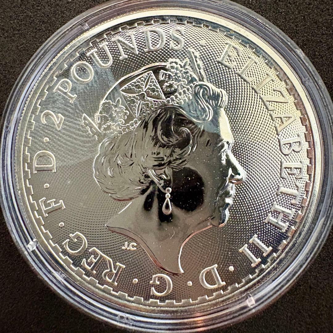 2021年 イギリス ブリタニア銀貨 1オンス