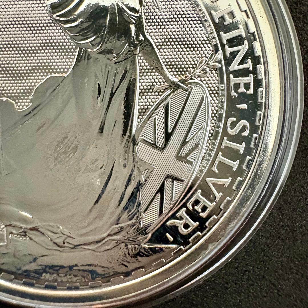 2021年 イギリス ブリタニア銀貨 1オンス
