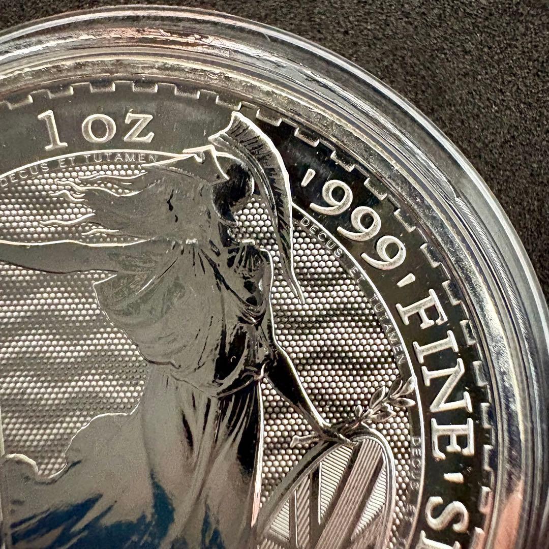 2021年 イギリス ブリタニア銀貨 1オンス