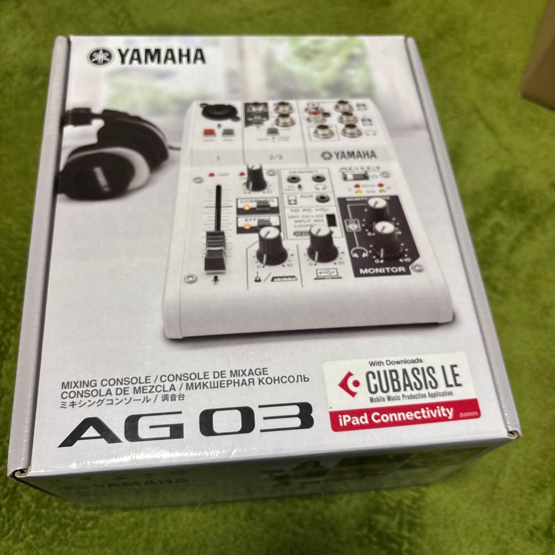 YAMAHA AG03 オーディオインターフェース / ミキサー コードセット