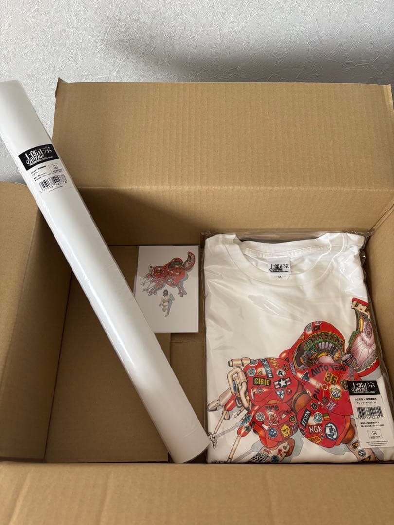 士郎正宗の世界展 大友克洋 攻殻機動隊 Tシャツ XL ポスター ポストカード