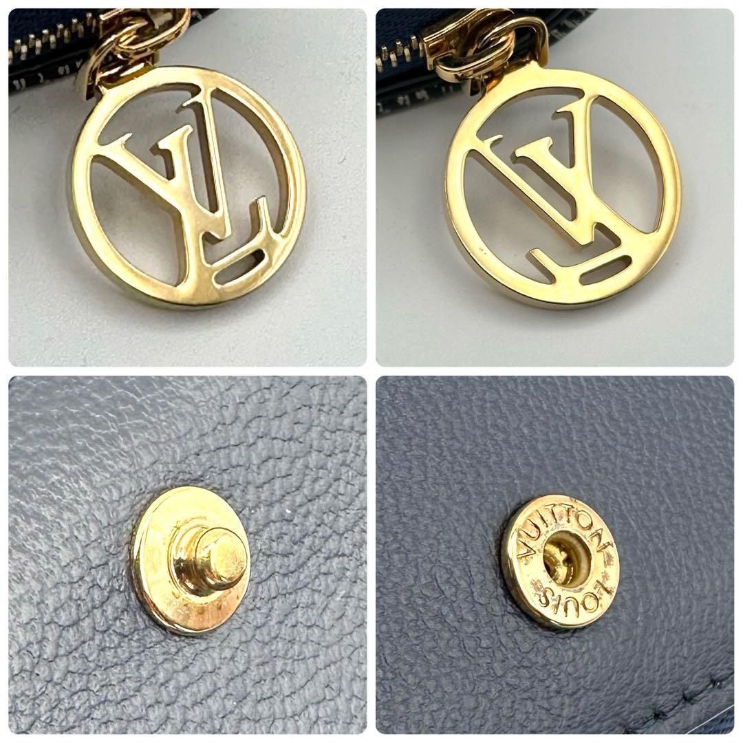 【超希少/極美品】ルイヴィトン モノグラム エンボス ポルトフォイユ ルー