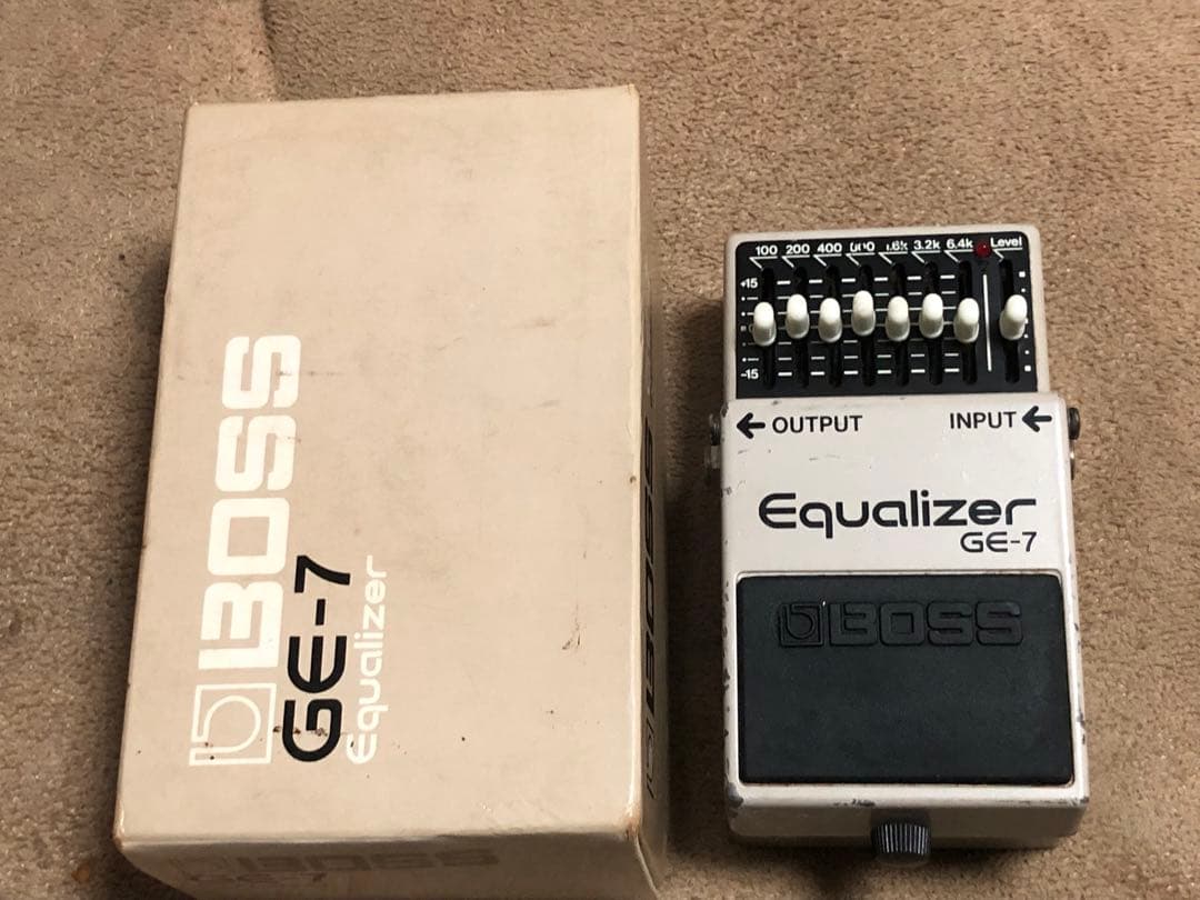送料込み　BOSS GE-7 イコライザー　ボス　日本製