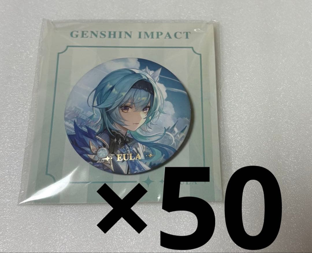 原神 エウルア KV 缶バッジ