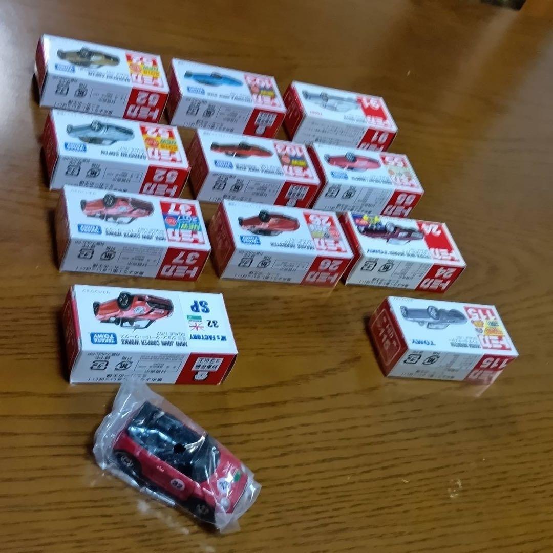 【11台セット】トミカ　ロードスター　ミニクーパー各種