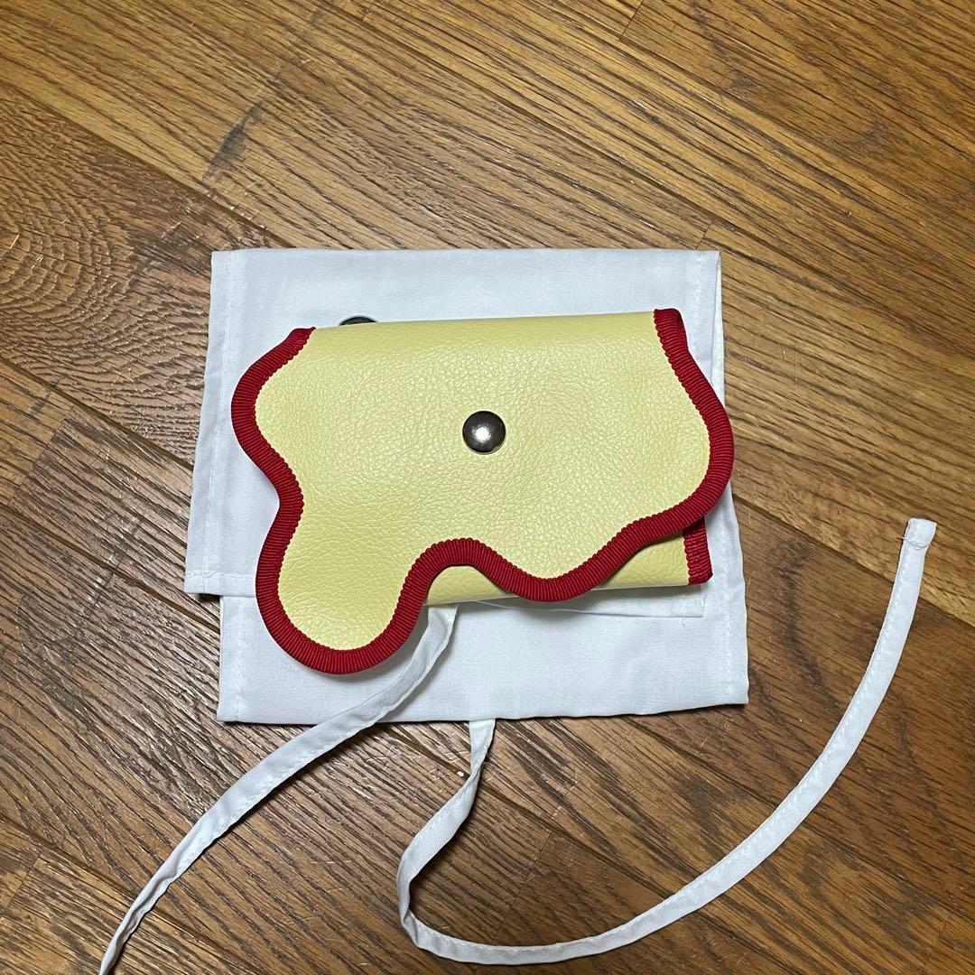 【美品】nori enomoto wave purse