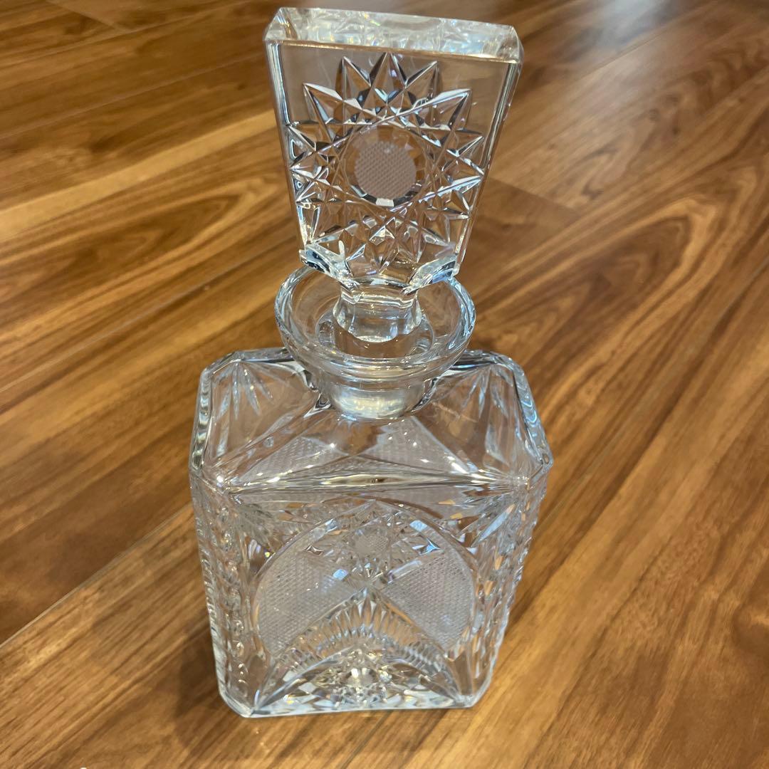 ボヘミア クリスタル デキャンタ ヴィンテージ