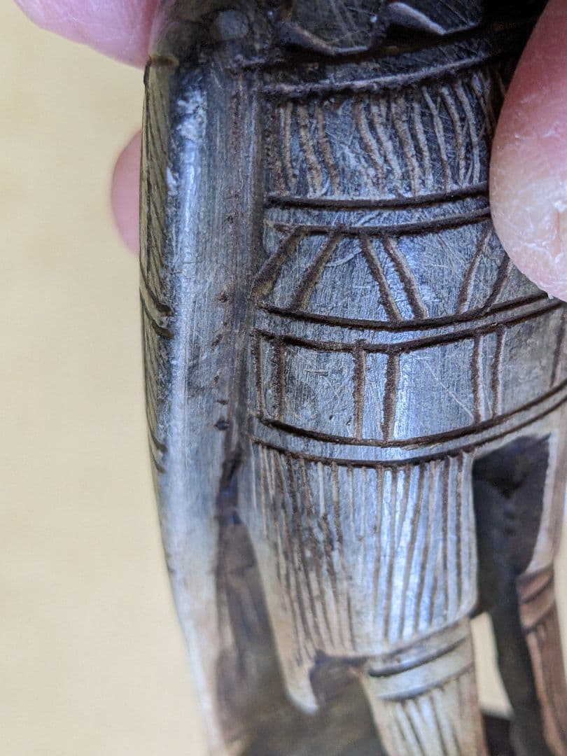 ♦古代文明 天然石 副葬品 祭器 鷲鷹鳥類メキシコ〜南米ペルーインカ帝国エジプト