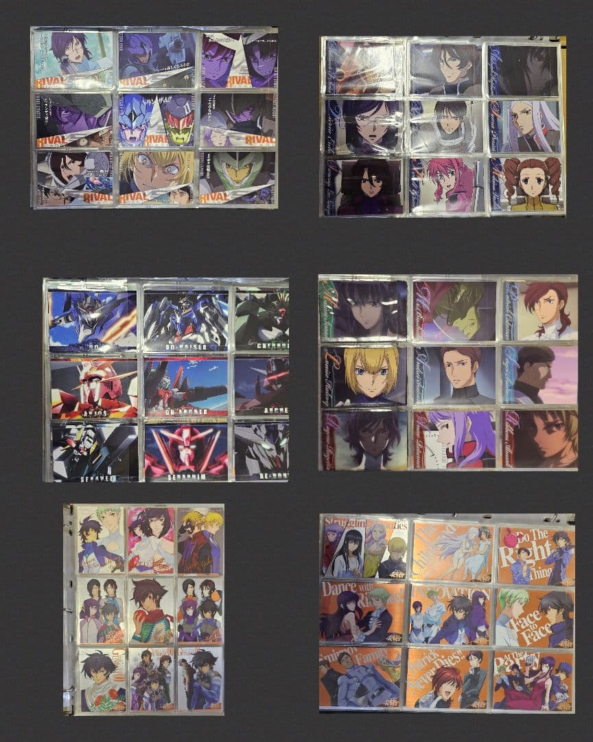 ガンダム00 　トレーディングカード　マイスターワークス　300枚以上