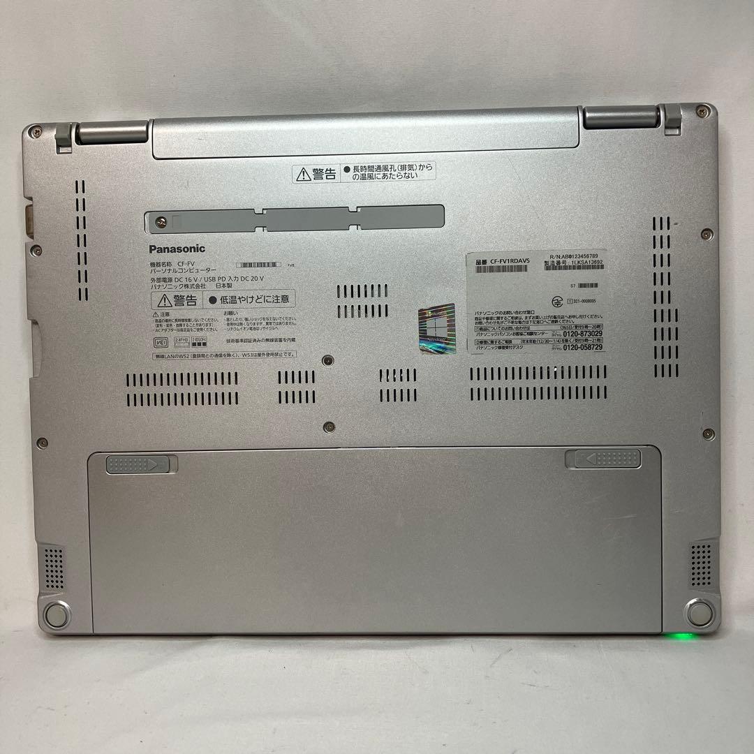 準美品 Let's note FV1 11世代 i5 16GB QHD オフィス