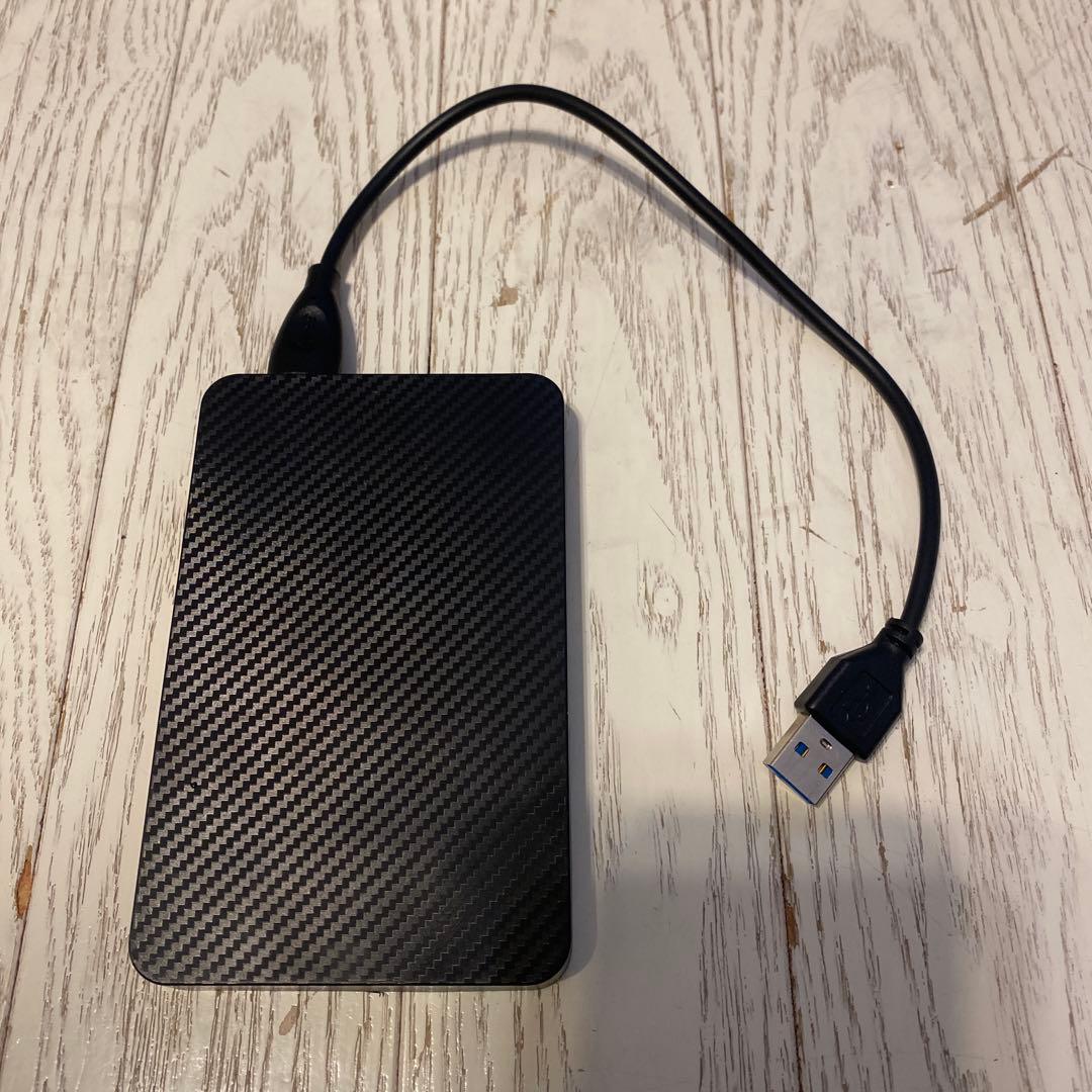 外付けハードディスク　ポータブル　2TB