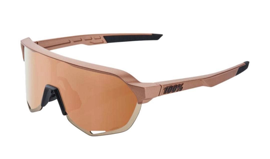 新品100% S2 Matte Copper Chromiumサングラス野球登山