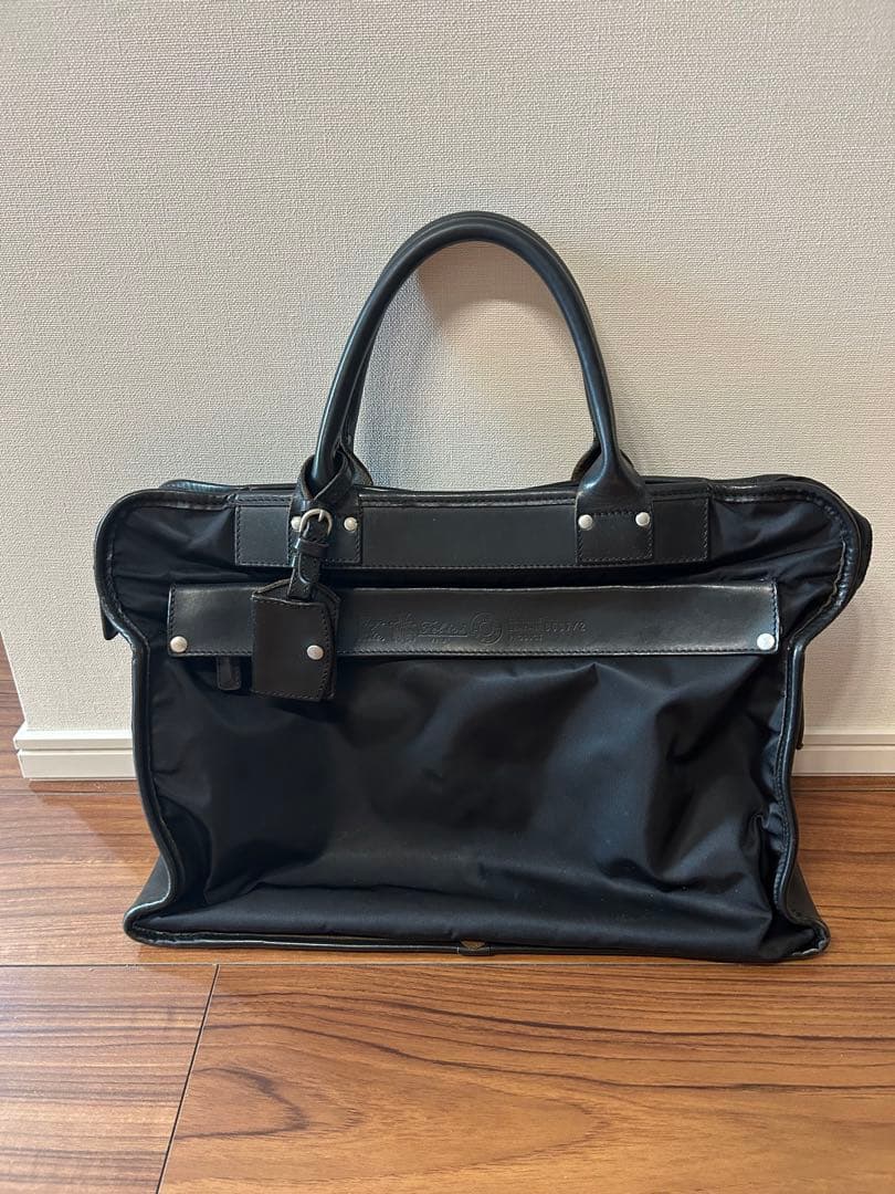 （最終価格）フェリージ　ビジネスバッグ ブラック ナイロン レザー