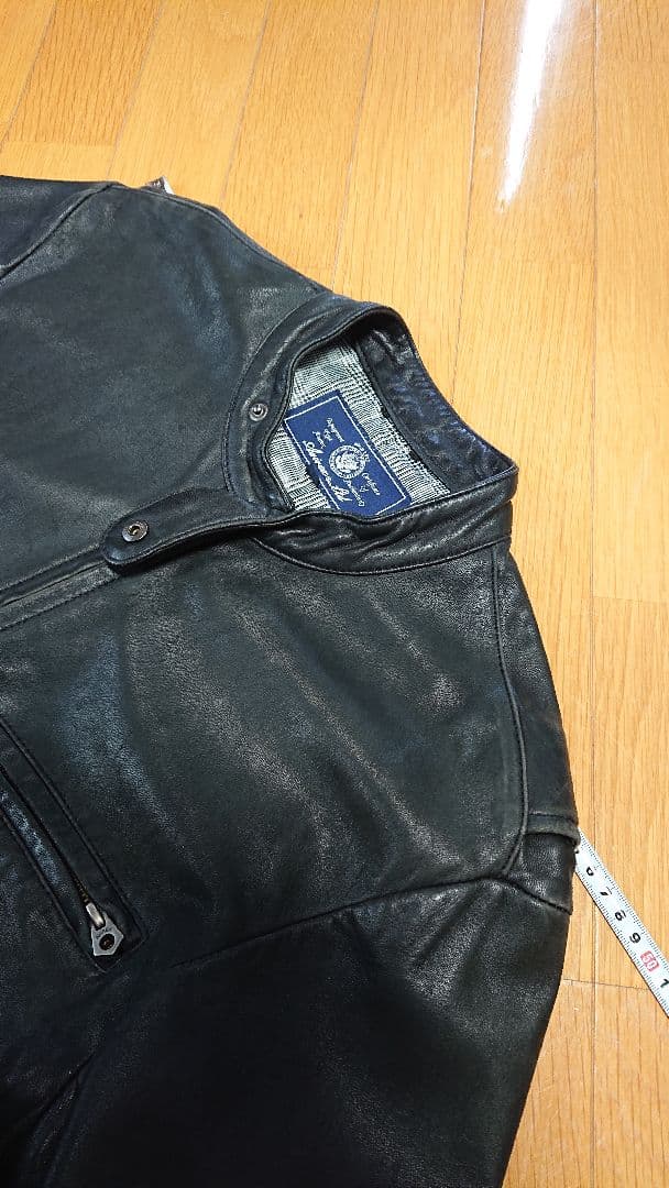 Avirex シングルライダースジャケット XL ブラック