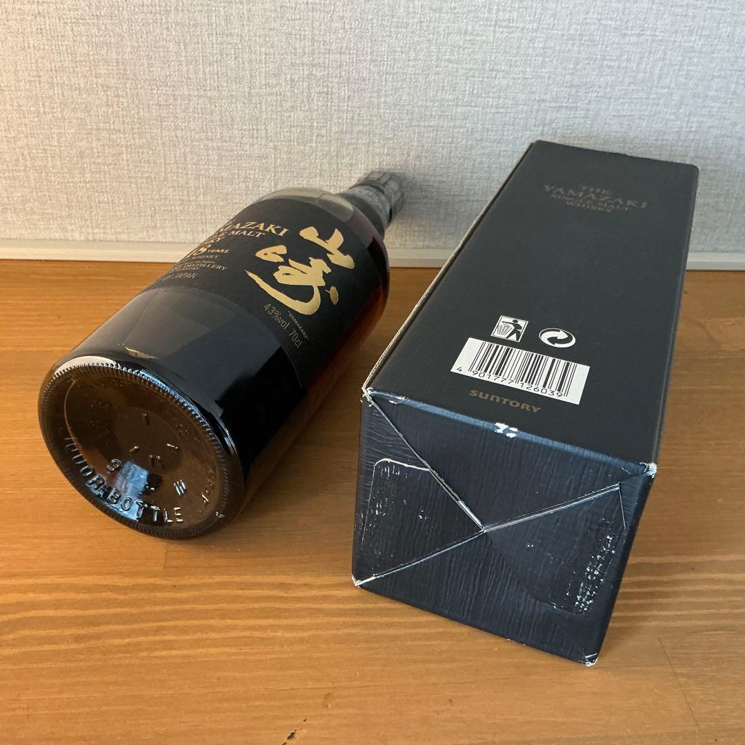 山崎 18年 MORRISON BOWMORE IMPORT UKボトル