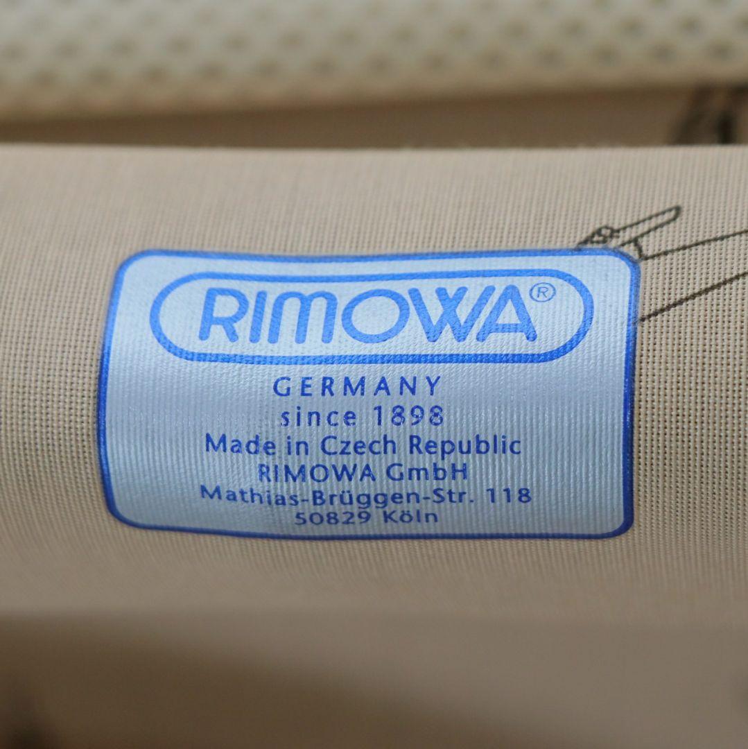 廃盤 リモワ ユナイテッドアローズ サルサ 32L 機内持ち込み 2輪 エクリュ