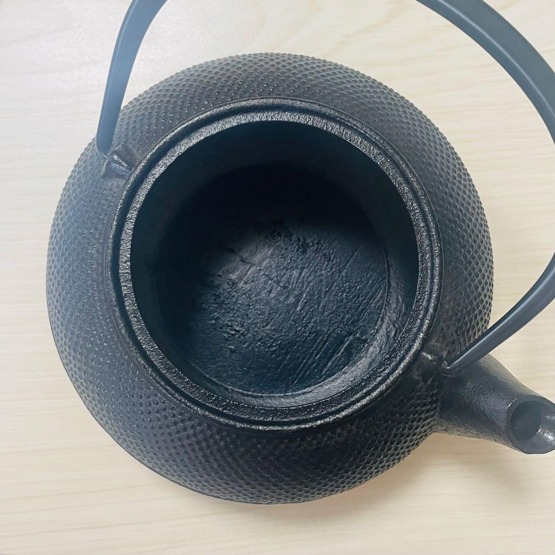 岩鋳 鉄瓶 急須 5型 茶こし・釜敷付き 650ml 南部鉄器