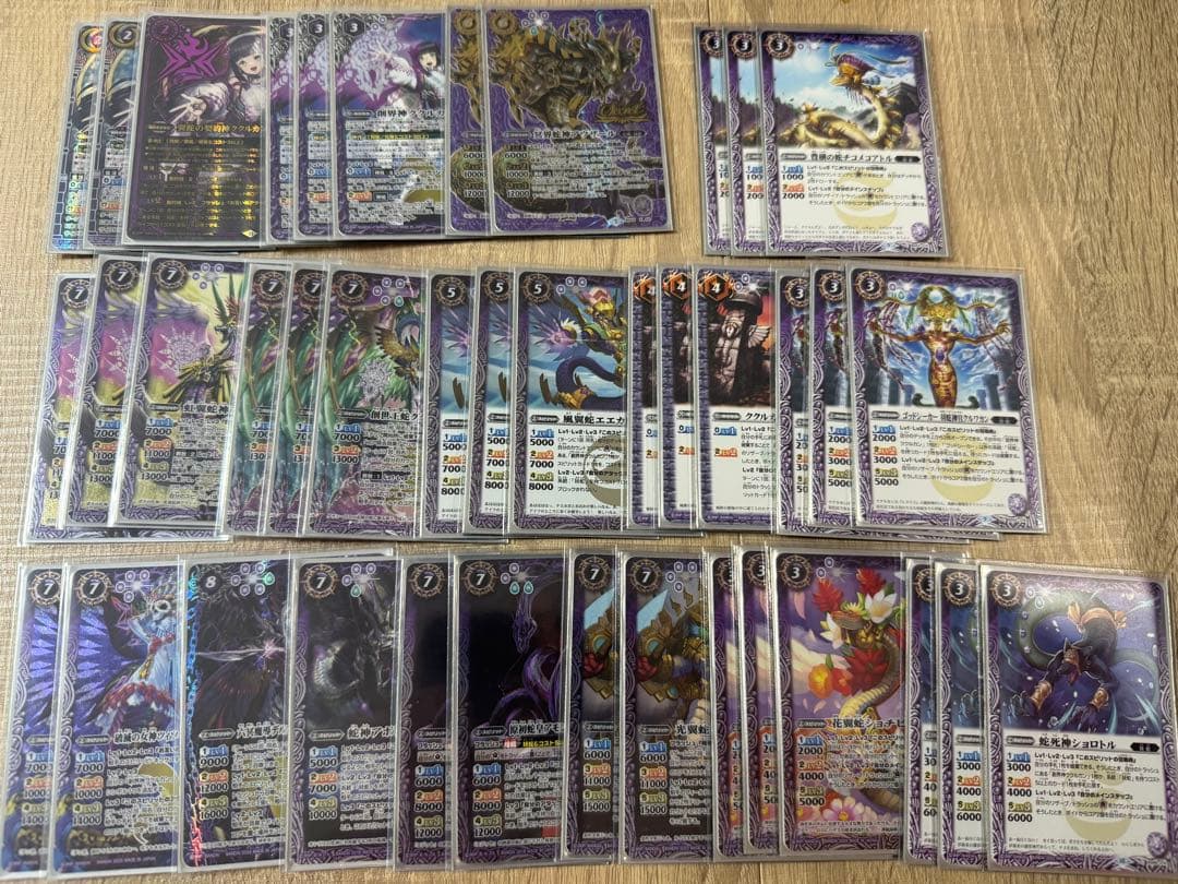 バトルスピリッツ ククルカン デッキ 二重スリーブ付き