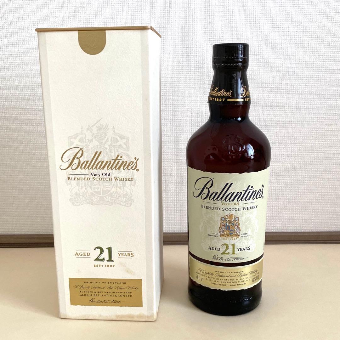 【未開栓】Ballantine's 21年 ブレンデッドスコッチウイスキー