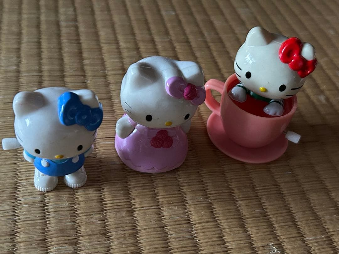 ハローキティ キティちゃん ゼンマイおもちゃ 平成レトロ 当時物 サンリオ