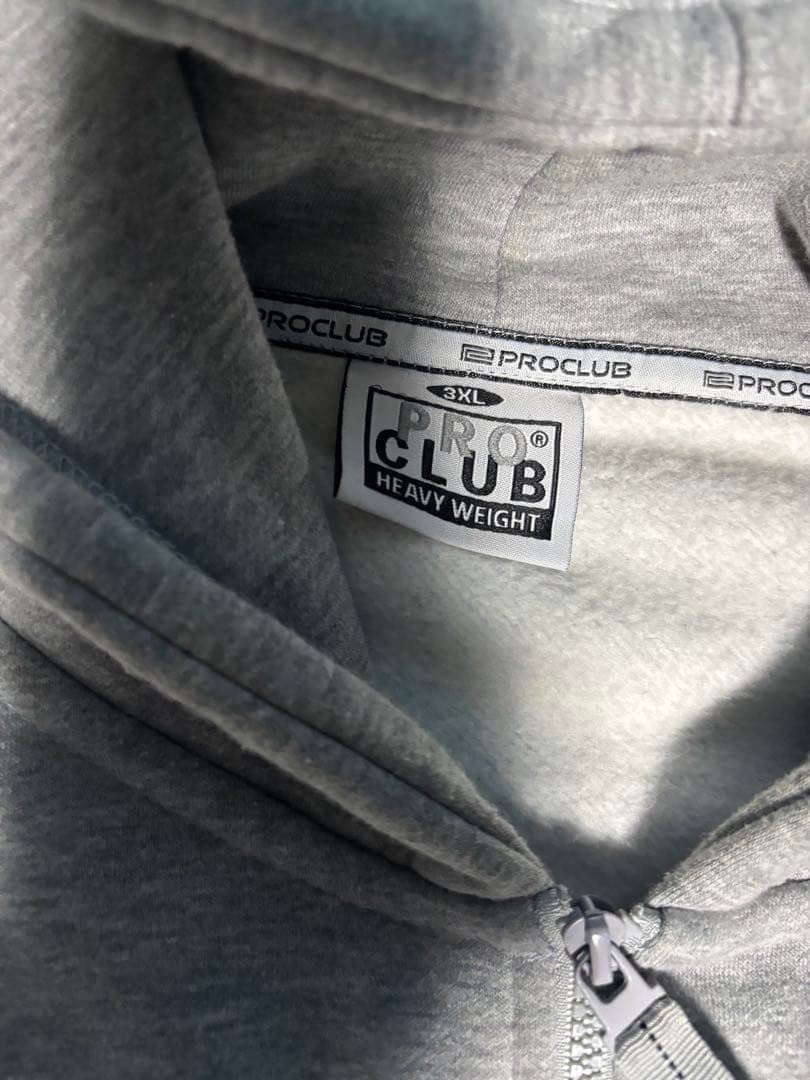 プロクラブ　3xl スウェットジップパーカー　bboy b系