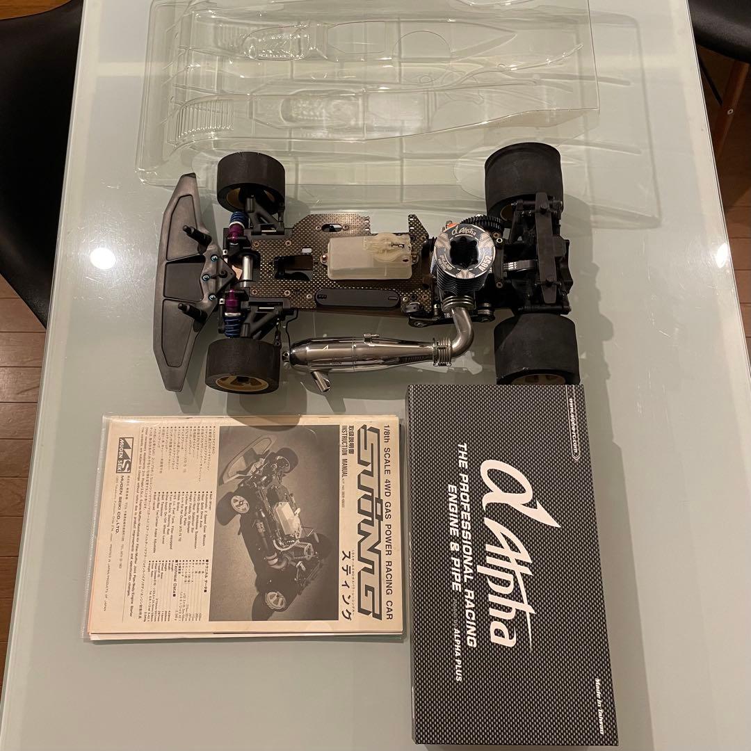 【新品未使用】 無限製機 1/8 4WD エンジンラジコンカー STING