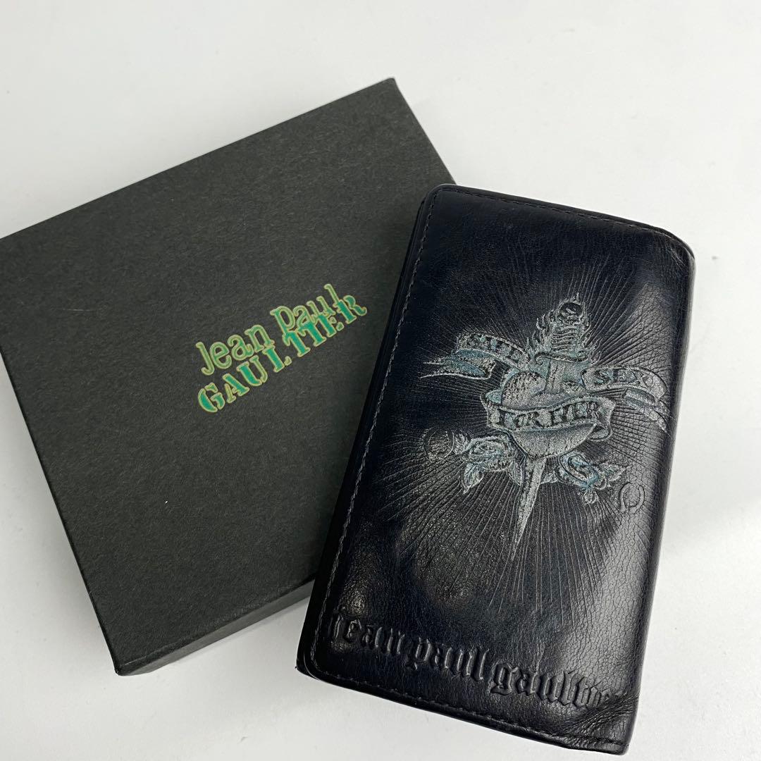 【希少】ジャンポールゴルチエ 　キーケース ハート 剣　5連　ユニセックス