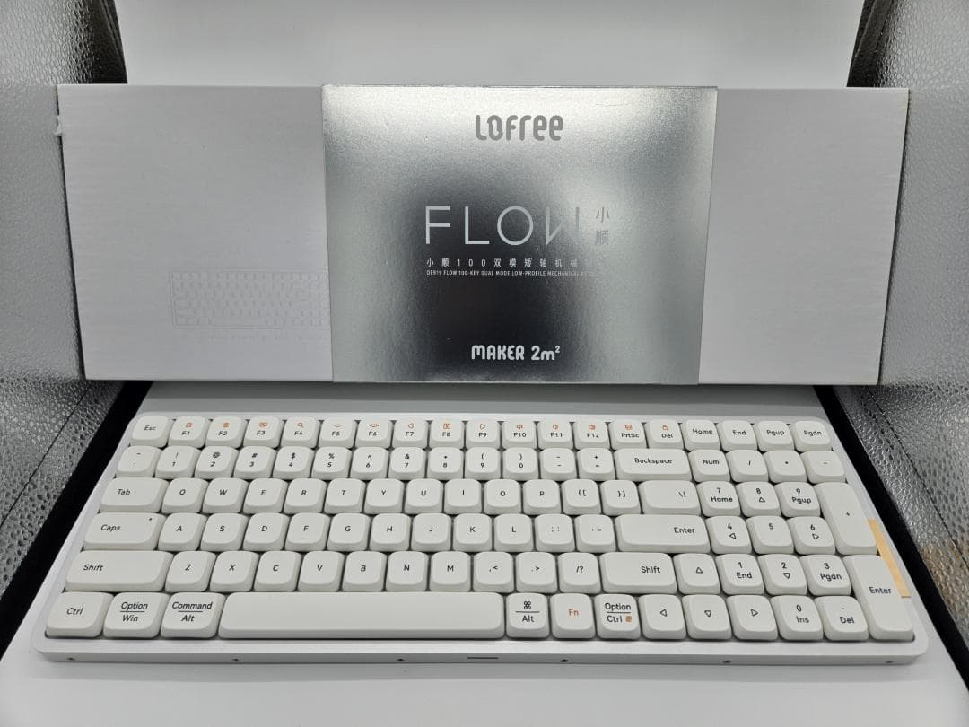 Lofree FLOW 100 ロープロファイル メカニカルキーボード