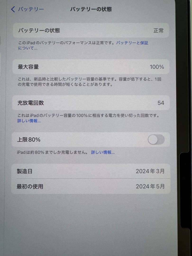 11インチiPad Pro(M4) 512GB Wi-Fi＋Cellular