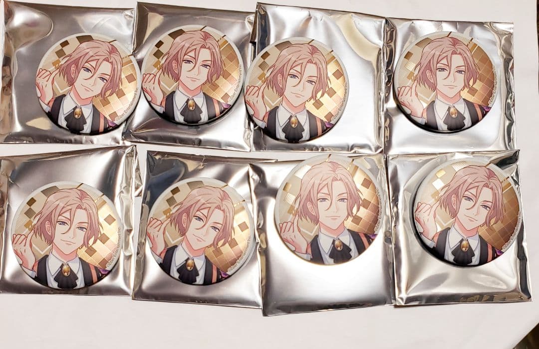 A3! キャラバッジ 万里 缶バッジ 摂津万里 万里 8個セット