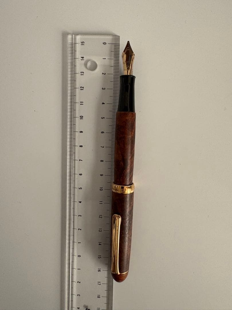プラチナ万年筆｜3776 センチュリー ブライヤー｜木軸｜MS（ミュージック）
