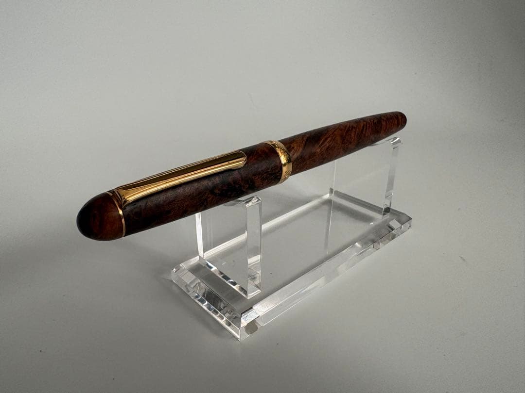 プラチナ万年筆｜3776 センチュリー ブライヤー｜木軸｜MS（ミュージック）