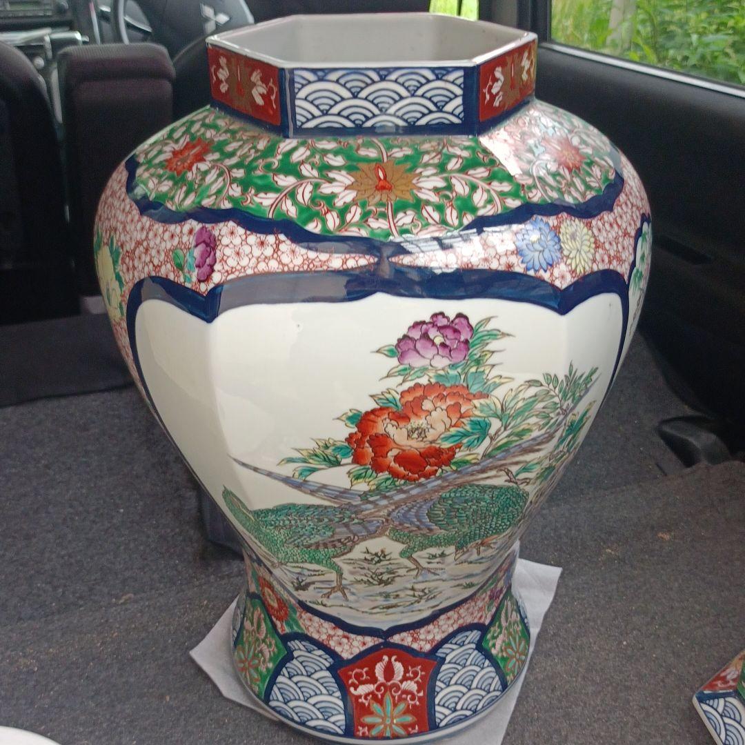 九谷焼、有田焼、の大壺