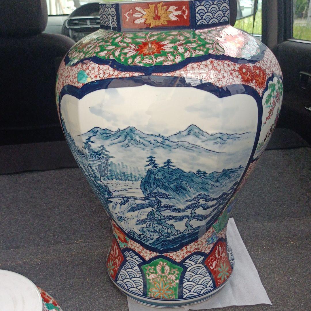九谷焼、有田焼、の大壺