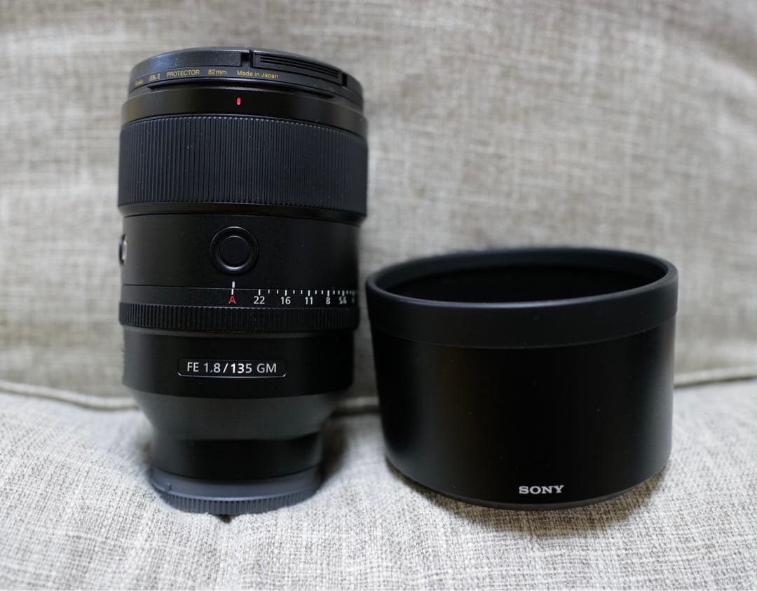 SONY FE 135mm F1.8 GM フィルターKenko ZXⅡ付き