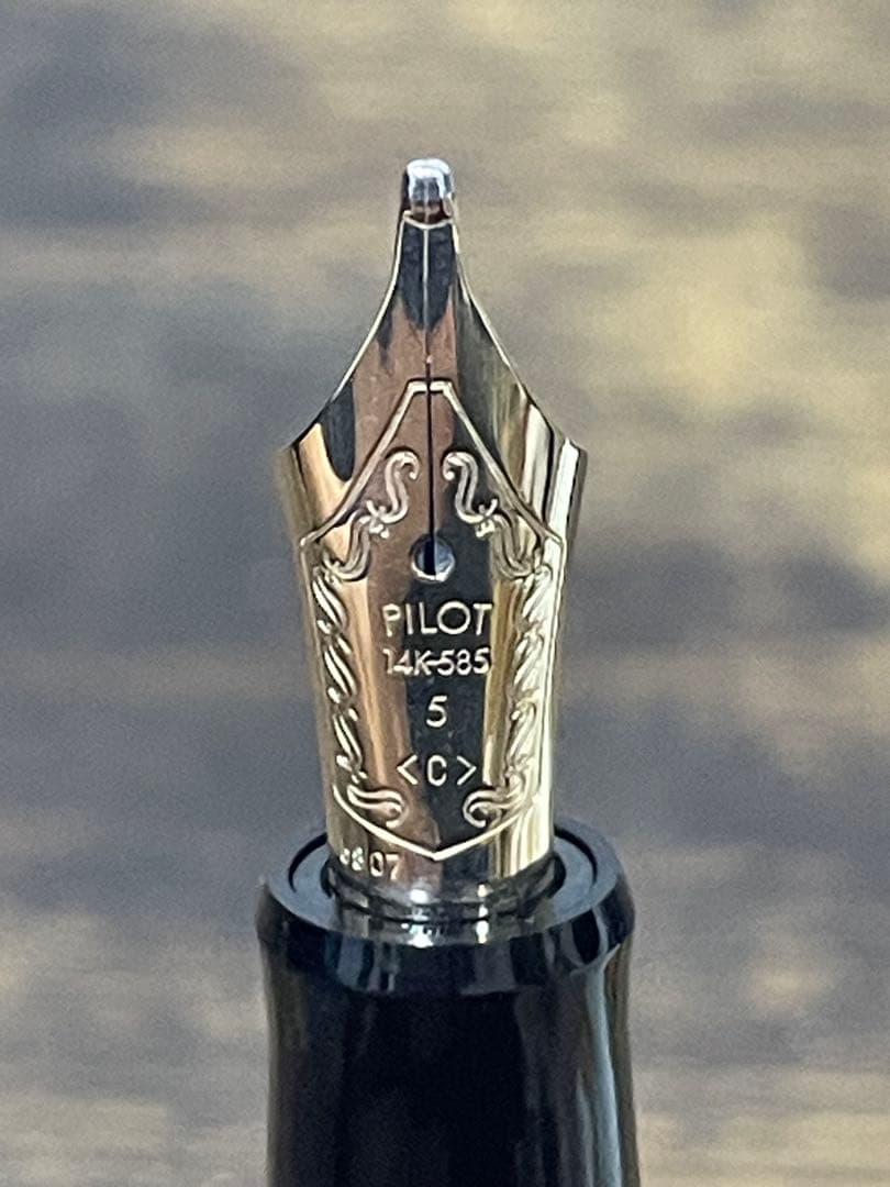 新品未使用　タグ•シール付　カスタム　74 コース　Cニブ　14金　万年筆