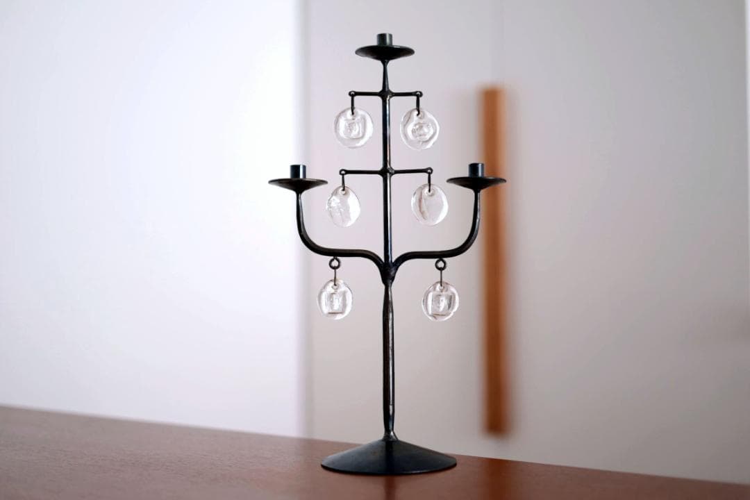 Erik Hoglund エリックホグラン キャンドルスタンド 燭台 9006