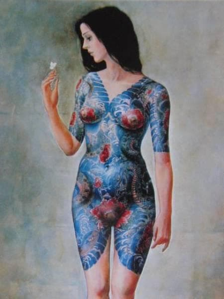 小沢清人　【蝶】、希少豪華画集画、新品高級額・額装付、状態良好、送料込み