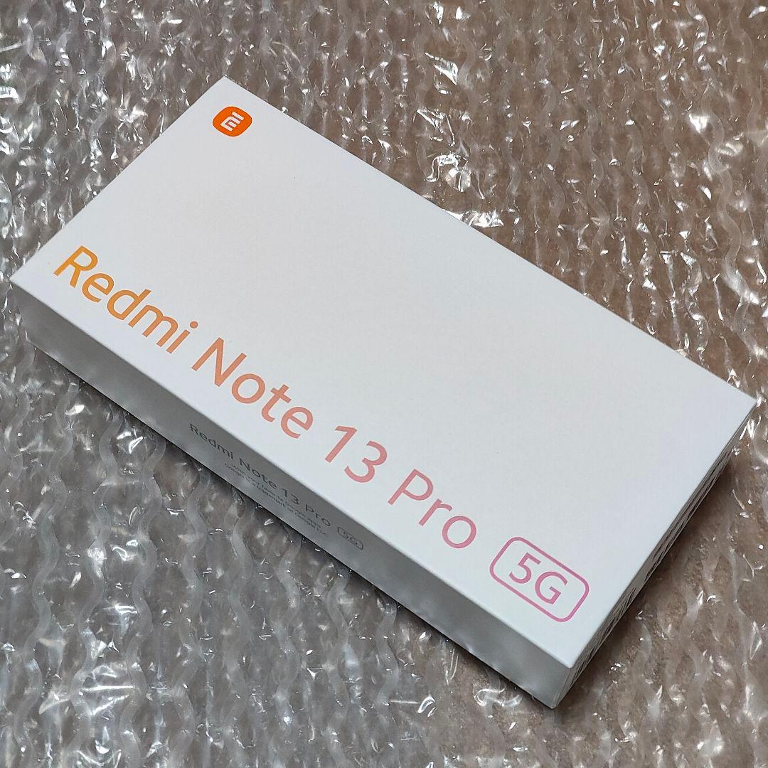 新品未使用　Redmi Note 13 Pro 5G ミッドナイトブラック