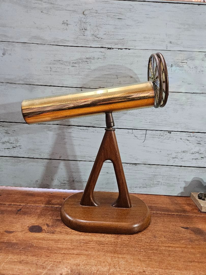 チェスニックスコープ カレイドスコープ 万華鏡 ブラス 真鍮製 ヴィンテージ