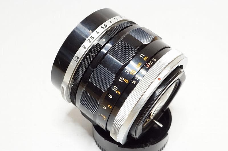 貴重な明るい単焦点　Canon FL 58mm F1.2