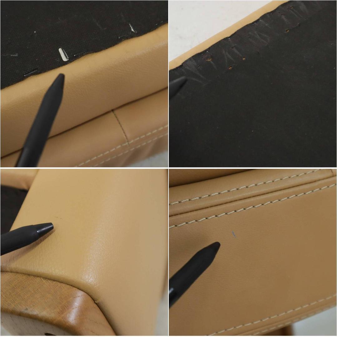 カリモク家具 限定商品ブランド チターノ オットマン 本革レザー