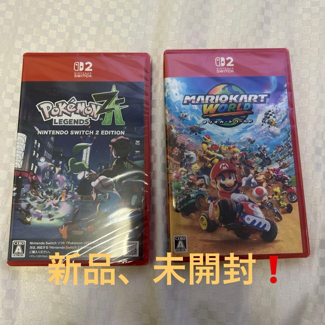 ポケモンレジェンズ: アルセウス & マリオカート ワールド　スイッチ2