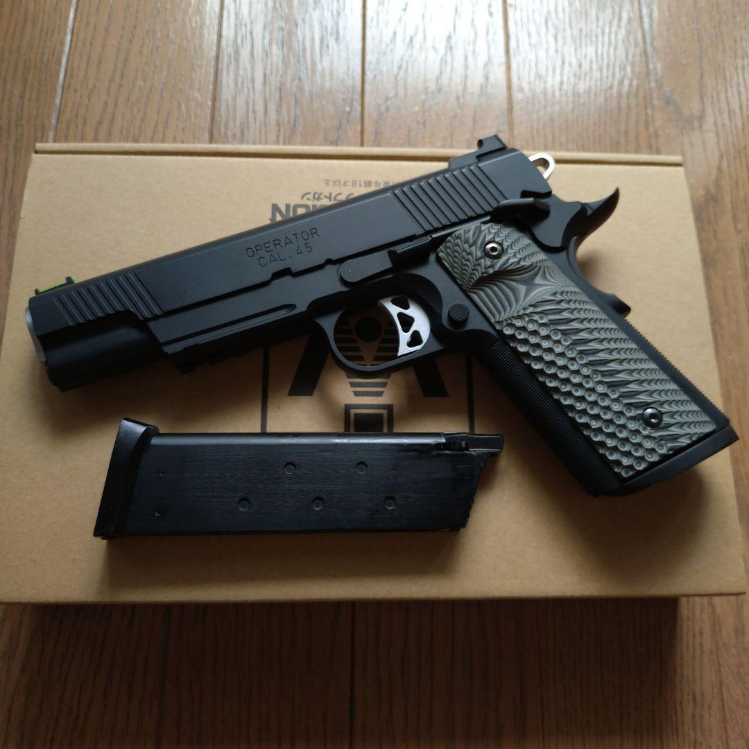 ウエスタンアームズ　エリートオペレーター　G10グリップ　haru伍長。