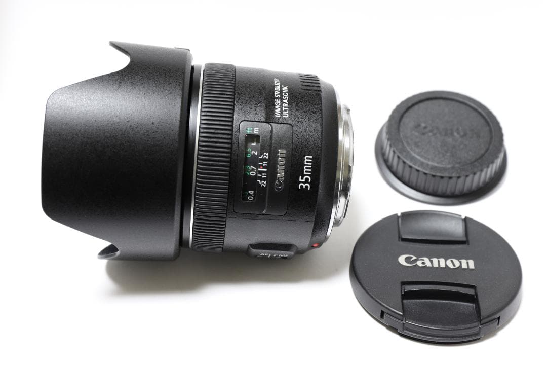 Canon EF35mm F2 IS USM 保護フィルター付き