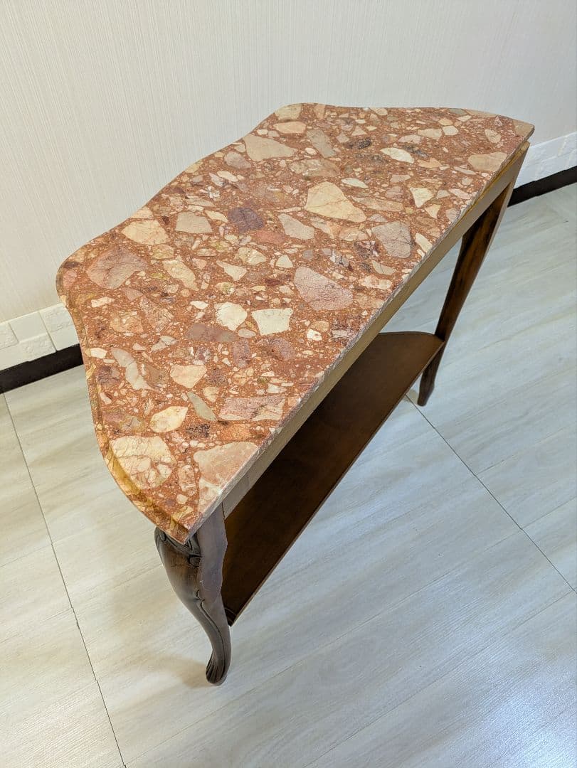 大理石　コンソールテーブル