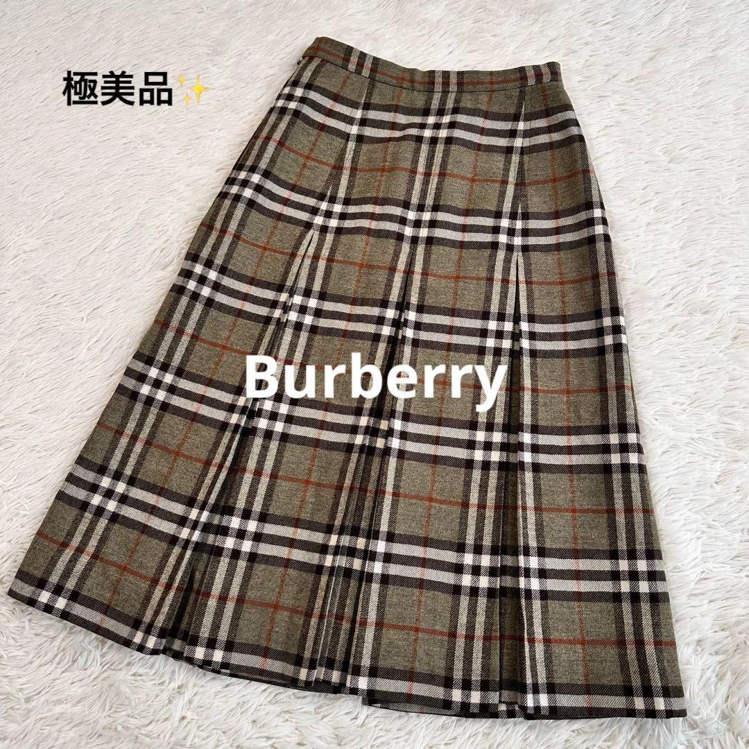 Burberry ロングプリーツスカート & ミニスカート ２点セット